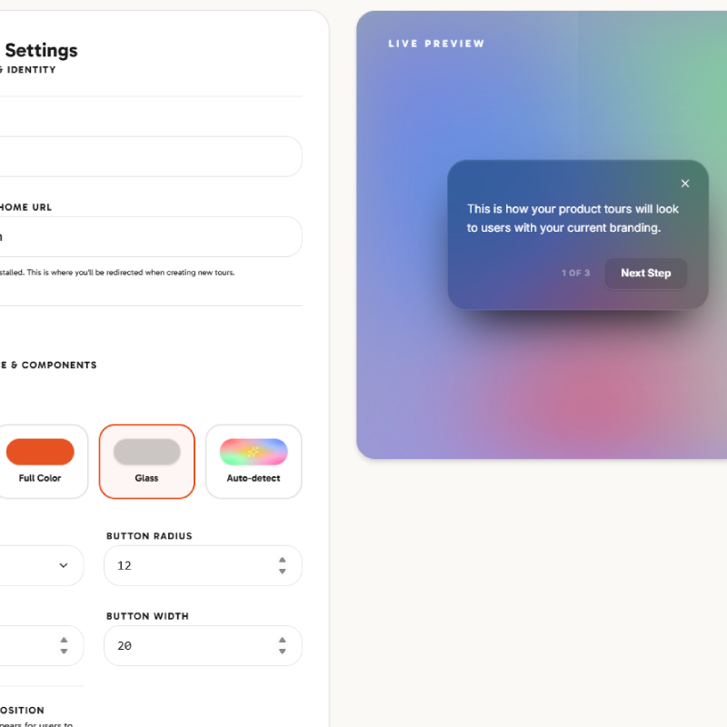 Configure tooltip style
